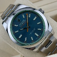Rolex Milgauss Blu Vetro Verde
