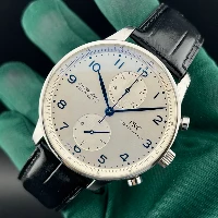 IWC Chronograph Portuguese Sfere Blu