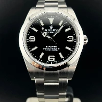 Rolex Explorer I 39mm RRR Nero Mark II