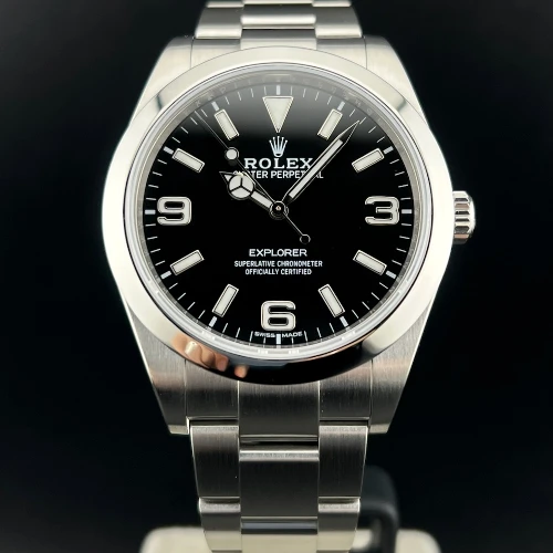 Rolex Explorer I 39mm RRR Nero Mark II