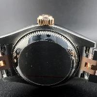 Rolex Lady Datejust 26mm Acciaio & Oro Rosa Nero Brillanti
