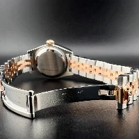 Rolex Lady Datejust 26mm Acciaio & Oro Rosa Nero Brillanti