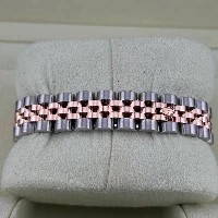 Rolex Lady Datejust 26mm Acciaio & Oro Rosa Nero Brillanti