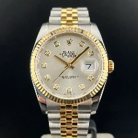 Rolex Datejust 36mm Acciaio/oro Silver Brillanti