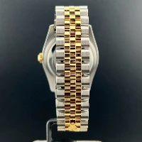 Rolex Datejust 36mm Acciaio/oro MOP Bianca Ghiera Brillanti