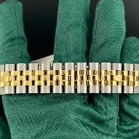 Rolex Datejust 36mm Acciaio/oro MOP Bianca Ghiera Brillanti