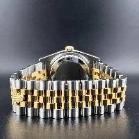 Rolex Datejust 36mm Acciaio/oro MOP Bianca Ghiera Brillanti