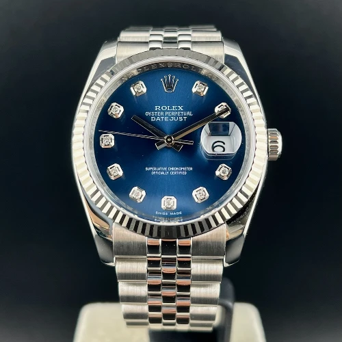 Rolex Datejust 36mm Jubilee Blu Brillanti