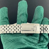 Rolex Datejust41mm Jubilee Verde Ghiera Liscia