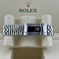 Rolex Datejust41mm Jubilee Verde Ghiera Liscia