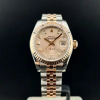 Rolex Lady Datejust 26mm Acciaio & Oro Rosa Pink Brillanti