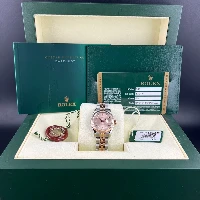 Rolex Lady Datejust 26mm Acciaio & Oro Rosa Pink Brillanti