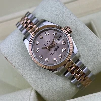 Rolex Lady Datejust 26mm Acciaio & Oro Rosa Pink Brillanti