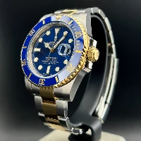 Rolex Submariner Date Acciaio & oro Ceramica Blu