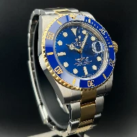 Rolex Submariner Date Acciaio & oro Ceramica Blu