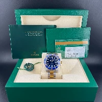 Rolex Submariner Date Acciaio & oro Ceramica Blu