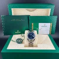 Rolex Oyster Perpetual Date 34mm Blu Indici