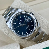 Rolex Oyster Perpetual Date 34mm Blu Indici