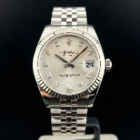Rolex Datejust 31mm Silver Diamanti Jubilee