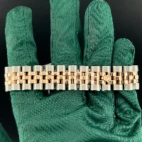 Rolex Datejust 31mm Acciaio & Oro Rosa Nero Brillanti