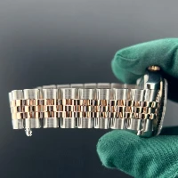 Rolex Datejust 31mm Acciaio & Oro Rosa Nero Brillanti