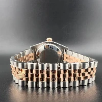 Rolex Datejust 31mm Acciaio & Oro Rosa Nero Brillanti