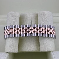 Rolex Datejust 31mm Acciaio & Oro Rosa Nero Brillanti