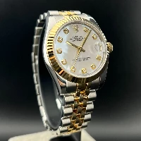 Rolex Datejust 31mm Acciaio & Oro Madreperla Bianca Brillanti