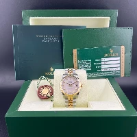 Rolex Datejust 31mm Acciaio & Oro Madreperla Bianca Brillanti