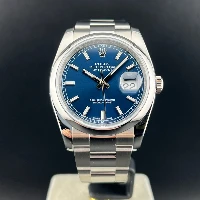 Rolex Datejust 36mm Blu Indici 