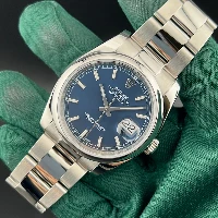 Rolex Datejust 36mm Blu Indici 