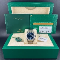 Rolex Datejust 36mm Blu Indici 