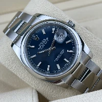 Rolex Datejust 36mm Blu Indici 