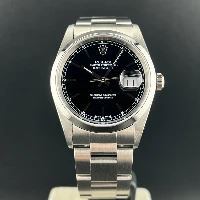 Rolex Datejust 36mm Nero Indici 