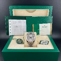 Rolex Datejust 36mm Jubilee Silver Indici