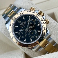 Rolex Daytona Acciaio&Oro Black Dial