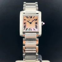 Cartier Tank Française Lady Madreperla Rosa