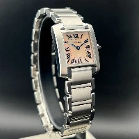 Cartier Tank Française Lady Madreperla Rosa