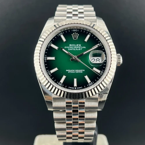 Rolex Datejust41mm Jubilee Verde Ombrè