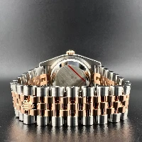 Rolex Datejust 36mm Acciaio/Oro Rosa Rosa Brillanti