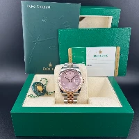 Rolex Datejust 36mm Acciaio/Oro Rosa Rosa Brillanti