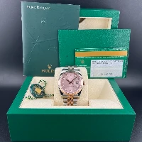 Rolex Datejust 36mm Acciaio/Oro Rosa Rosa Brillanti
