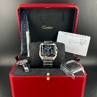 Santos De Cartier Blu Large