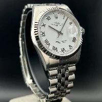 Rolex Datejust 36mm Bianco Romani Jubilee