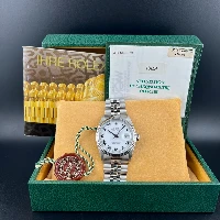 Rolex Datejust 36mm Bianco Romani Jubilee