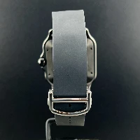 Santos De Cartier Large Black ADLC