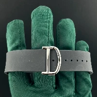 Santos De Cartier Large Black ADLC