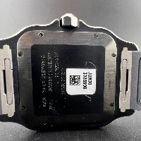Santos De Cartier Large Black ADLC