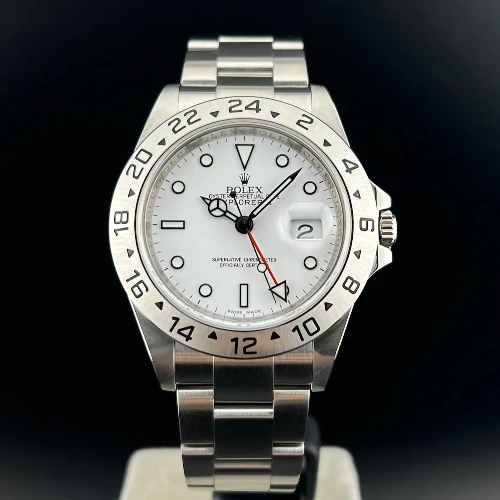 Rolex Explorer II Bianco Cal.3186 Card