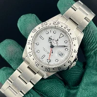 Rolex Explorer II Bianco Cal.3186 Card